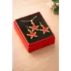 Deniz Yıldızı Mineli Kutulu Kolye Set
