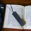 Deri Kitap Ayracı, Mavi