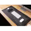 Deri Masa Matı 80*37cm VS4EF Gri