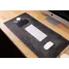 Deri Masa Matı 80*37cm VS4EF Gri