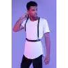 Deri Sade Erkek Harness Askı 1162