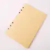 Deri Yaprak Desenli Çizgisiz Defter