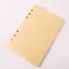 Deri Yaprak Desenli Çizgisiz Defter