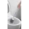 Deterjan Hazneli Ergonomik Silikon Tuvalet Fırçası