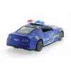 Die Cast Çek Bırak Metal Mavi Polis Arabası