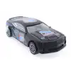 Die Cast Çek Bırak Metal Siyah Yarış Arabası 43