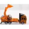 Die Cast Çek Bırak Sarı Kepçe