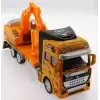Die Cast Çek Bırak Sarı Kepçe