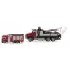 Die Cast Çek Bırak Vinçli Kurtarıcı ve Söndürücü İtfaiye Aracı