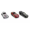 Die Cast Metal 3lü Yarış Arabaları Siyah Araçlı