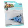 Die Cast Metal F-14 Benzeri Savaş Uçağı Mavi Kamuflaj
