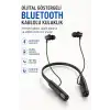 Dijital Batarya Göstergeli Bluetooth Özellikli Boyun Askılı Kulaklık