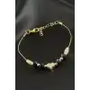 Dikdörtgen Kristal Bileklik