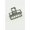 Dikdörtgen Metal Mandal Toka 4 cm
