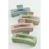 Dikdörtgen Renkli Mandal Toka 12 cm