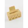 Dikdörtgen Renkli Mandal Toka 6 cm