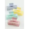 Dikdörtgen Renkli Mandal Toka 8 cm