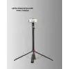 Dikey Ve Yatay Çekim Destekli Selfie Stick Tripod