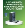Dış Mekan Güneş Paneli ile Aydınlatma Lambası