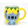 Disney Stitch Ananas Tasarımlı Kabartmalı Kupa Bardak