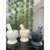 Doğal Cilalı Mermer Havan