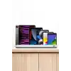 Dokunmatik Kalem Beyaz Şarjlı Yedek Uçlu Android ve İOS Uyumlu