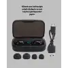 Dokunmatik Kontrollü ABS Malzemeli Bluetooth Kulaklık + Yüksek Kapasiteli Kutu