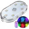 Dokunmatik Mini 6 LED RGB Işık