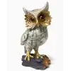 Dolar Baskılı Özel Tasarım Polyester Baykuş - 22x13 cm