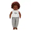 Dollzn More Dada Kıvırcık Saçlı Bebek 60 cm - S01060091