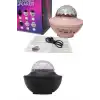 Dönen Işıklı Disko Topu Projektör Müzik Çalarlı Disco Speaker