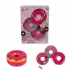 Donut Şekilli 2 Katlı Makyaj Güzellik Seti - S00002596