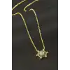 Dümen Zirkon Taşlı Kolye