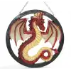Duvara Asmalı Polyester Dragon Pano Alk2345