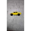 Duvara Monte Araba Anahtarlık Dekoratif ve Kullanışlı