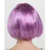 Düz Kesim Küt Parti Peruğu Rose Pembe