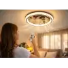 Eco Lounge CATA CT 3010 Meltem 25W Ledli Tavan Vantilatörü Kumandalı 3 Renk