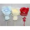 El Örgüsü Tekli Çiçek Buketi
