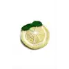 El Yapımı Limon İşlemeli Örgülü Çıtçıtlı Toka