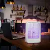 Elektrikli Sinek Kovucu USB Şarjlı Sessiz ve Etkili Led Işıklı Kapan
