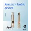Ergonomik Tasarımlı, Nem Geçirmez Kapaklı Baharat Öğütücü