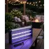 Ev Balkon Mutfak İçin Elektrikli Sinek Savar 10W UV Işıklı Lamba