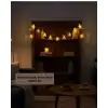 Ev Dekoru İçin Ramazan LED Işık Pilli Sıcak Sarı Cami Figürlü