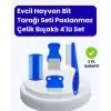 Evcil Hayvan Bakımı İçin Dayanıklı ve Çok Amaçlı Tarak Seti (4 Parça)