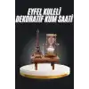 Eyfel Kuleli Kum Saati Dekoratif Hediyelik Eşya Retro Eyfel Kulesi