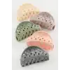 Fileli Renkli Mandal Toka 6 cm
