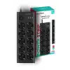 Ftr14 Type-c Girişli Akım Korumalı 10’lu Priz, 3 Usb