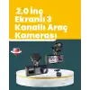 Full Hd Çift Yönlü Araç Kamerası  Hareket Algılama  Döngüsel Kayıt