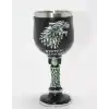 Game Of Thrones House Stark 3D Kabartmalı Çelik Kadeh Bardak