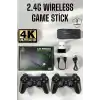 Gaming Atari 2.4g Uyumlu Kablosuz Çift Kol Game Stick